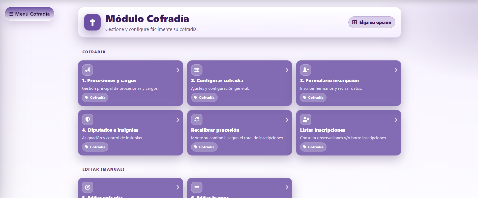 Altas y bajas mensuales